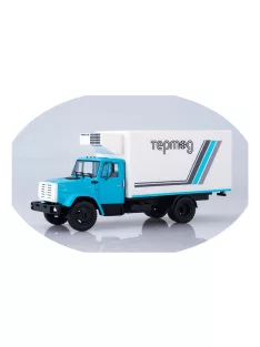   Russiantrucks - Zil-4331 Isotherm - Russian Trucksl Van /Blue-White/