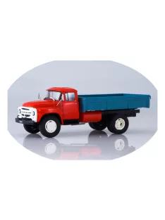   Russiantrucks - Zil-138 Flatbed Truck /Red-Blue/ - Russian Trucks