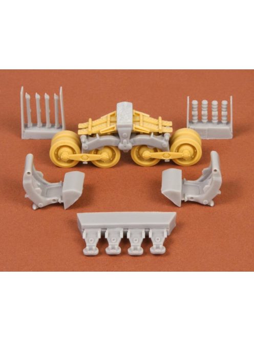SBS Model - 1/35 40/43M Zrínyi assault gun suspension set - Resin for Bronco