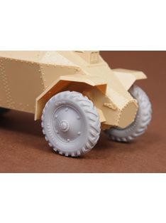   SBS Model - 1/35 39M Csaba armoured car wheel set (Firestone) - Resin for Hobby boss