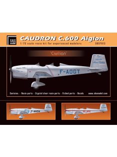   SBS Model - 1/72 Caudron 600 'Civilian' - Resin+PE+decal - Full resin kit
