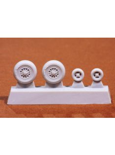 SBS Model - 1/72 SAAB JAS 39C/D wheels - Resin for Revell