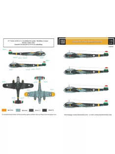  SBS Model - 1/48 Dornier Do-215 Hungarian Air Force WW II - Decals for ICM