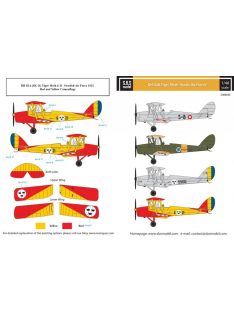   SBS Model - 1/48 De Havilland DH-82A Tiger Moth 'Nordic Air Forces' (Finnland, Sweden, Denmark) Decals for Airfi