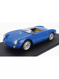   Schuco - PORSCHE 550A SPIDER 1954 - CON VETRINA - WITH SHOWCASE BLUE