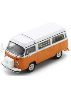 Schuco - VOLKSWAGEN T2b CAMPER VAN 1962 ORANGE WHITE