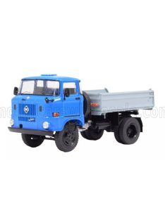   Schuco - IFA W50L TRUCK CASSONE RIBALTABILE 2-ASSI 1965 BLUE SILVER