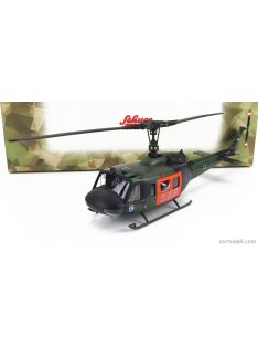   Schuco - Bell Uh1D Helicopter Sar Search And Rescue Military 1984 Military Green Orange