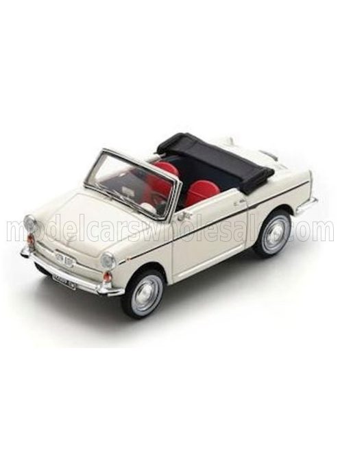 Schuco - AUTOBIANCHI BIANCHINA CABRIOLET OPEN 1962 WHITE