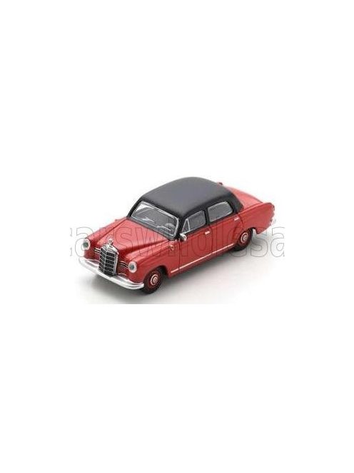 Schuco - MERCEDES BENZ 180D PONTON (W120) 1954 RED BLACK