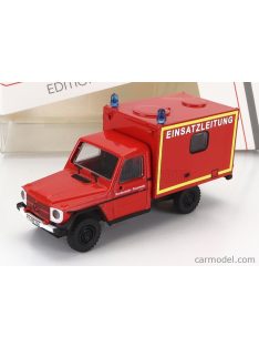 Schuco - Mercedes Benz G-Class Van Feuerwehr 1980 Red Yellow
