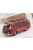 Schuco - Setra S6 Autobus Wandervogel With 5X Figures 1955 2 Tone Red