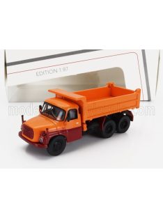   Schuco - TATRA T148 TRUCK CASSONE RIBALTABILE 3-ASSI 1977 ORANGE