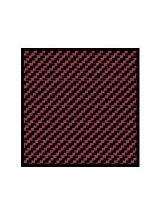 Scale Motorsport - Twill weave Composite Fiber Red metallic