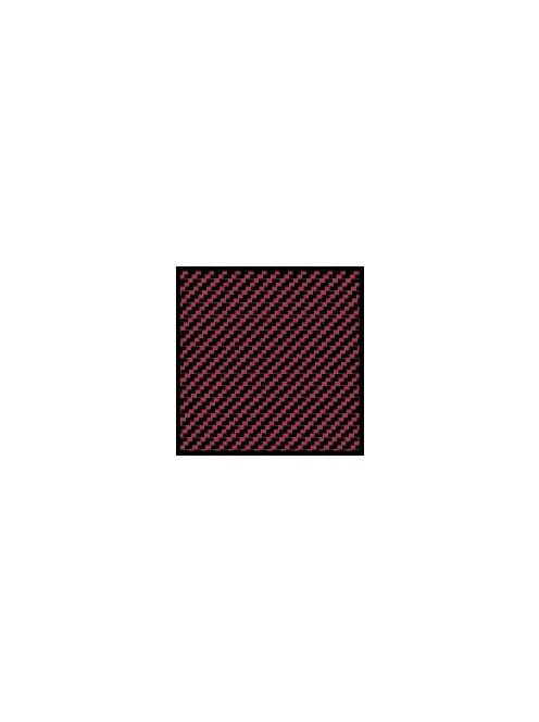 Scale Motorsport - Twill weave Composite Fiber Red metallic