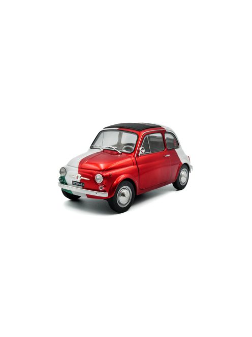 Solido - 1:18 Fiat 500 Tribute to Italia, Bi-Color, 1965- SOLIDO