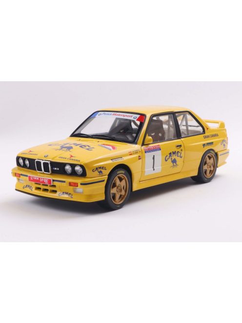 Solido - 1:18 BMW E30 M3 GR.A YELLOW #1 J.M.PONCE / J.C.DENIZ RALLY PRINCIPE DE AUSTURIAS 1992 - SOLIDO