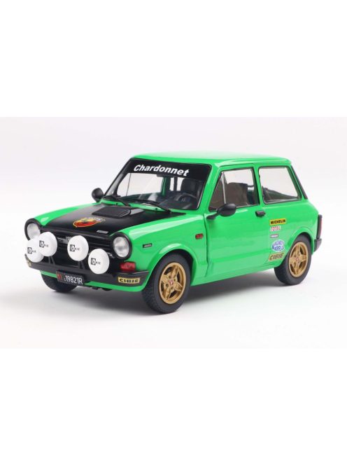 Solido - AUTOBIANCHI A112 ABARTH MKV 1980 GREEN BLACK