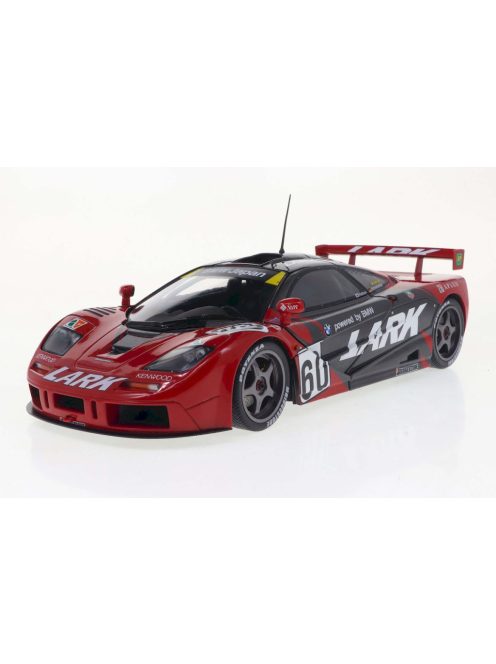 Solido - McLAREN F-1 GTR 6.1L V12 TEAM LARK N 60 JGTC SEASON 1996 RALF SCHUMACHER - NAOKI HATTORI RED BLACK