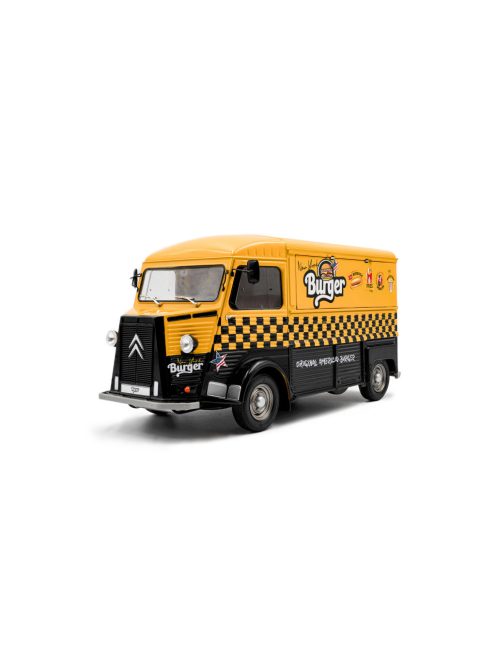 Solido - 1:18 Citroen Type HY NYC Burger, Yellow, 1969- SOLIDO