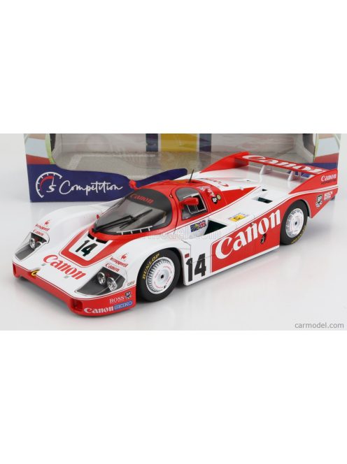 Solido - Porsche 956 Turbo Team Canon Racing N 14 24H Le Mans 1983 J.Palmer - J.Lammers - R.Lloyd Red White