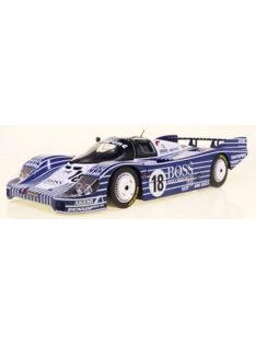   Solido - PORSCHE 956L 2.6L TWIN TURBO TEAM OBERMAIER RACING BOSS N 18 24h LE MANS 1983 JURGEN LAESSIG - ALEX PLANKENHORN - DESIRE WILSON BLACK WHITE