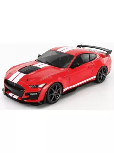 Solido - FORD USA MUSTANG SHELBY GT500 COUPE 2020 RED WHITE