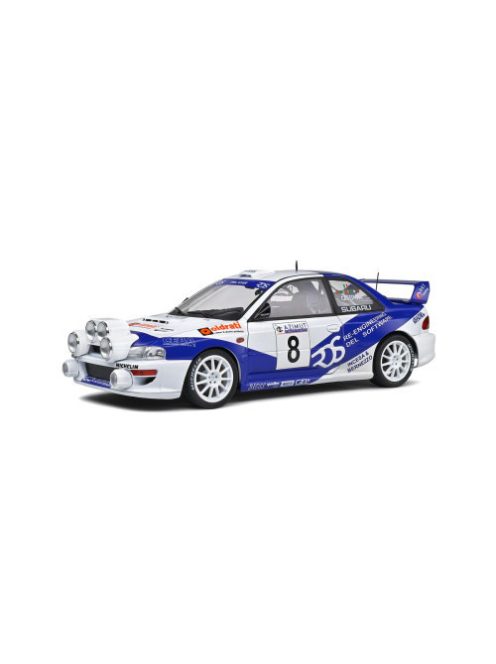 Solido - 1:18 Subaru Impreza S5 Wrc99 White Rally Azimut Di Monza 2000