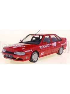   Solido - RENAULT R21 MKI TURBO SPEED RECORD THE VITESSE SUR GLACE 1988 - RECORD ON THE ICE RED