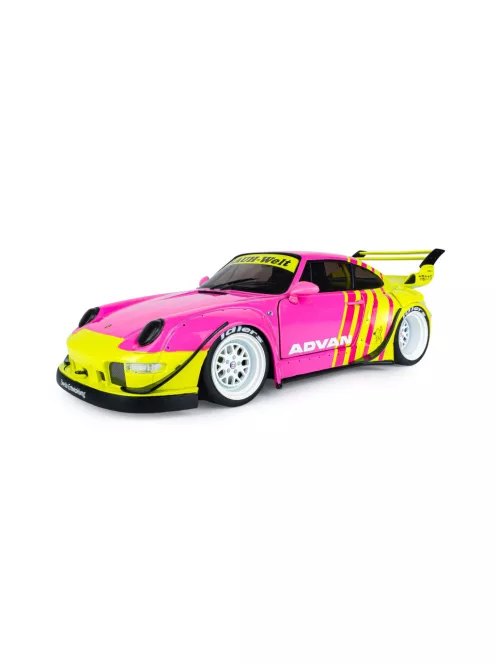 Solido - Porsche 911 RWB Bodykit Pink and Yellow 2024