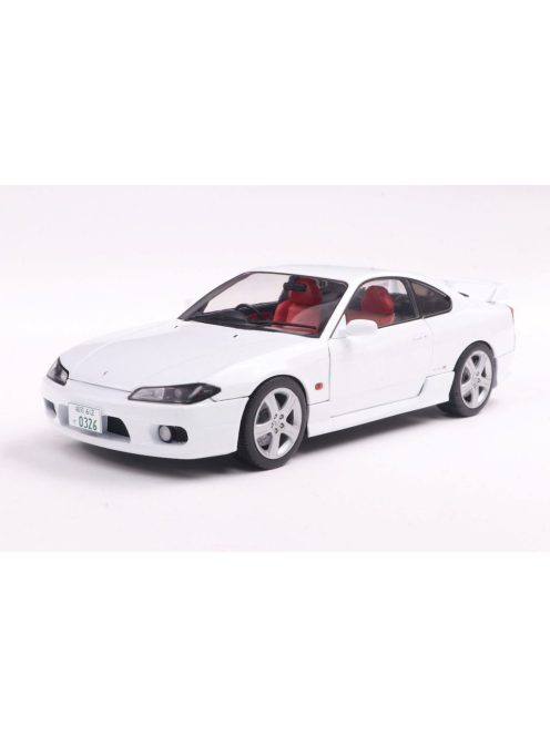 Solido - 1:18 NISSAN SILVIA S15 SPEC-R AERO ASPEN WHITE 1999 - SOLIDO