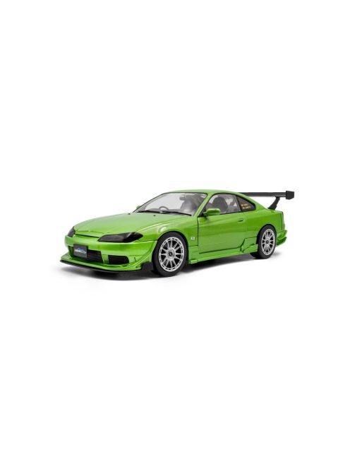 Solido - 1:18 Nissan Silvia S15 Spec-R Aero Solido Works, Green, 1999 - SOLIDO