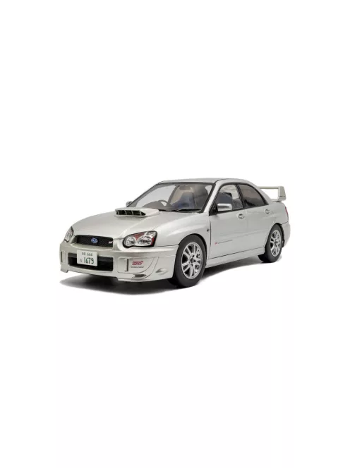 Solido - Subaru IMPREZA WRX ST, Premium Silver Effect, 2003