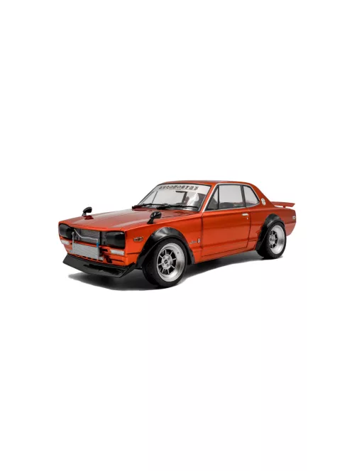 Solido - 1:18 Nissan Skyline (C10) Hakosuka  WORKS Orange Metallic 1970