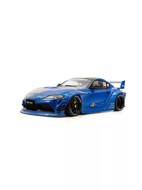 Solido - Toyota GR Supra Liberty Walk Body Kit Blue Metallic 2025 -