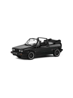   Solido - 1:43 VOLKSWAGEN GOLF MKI CONVERTIBLE SPORTLINE BLACK 1992 - SOLIDO