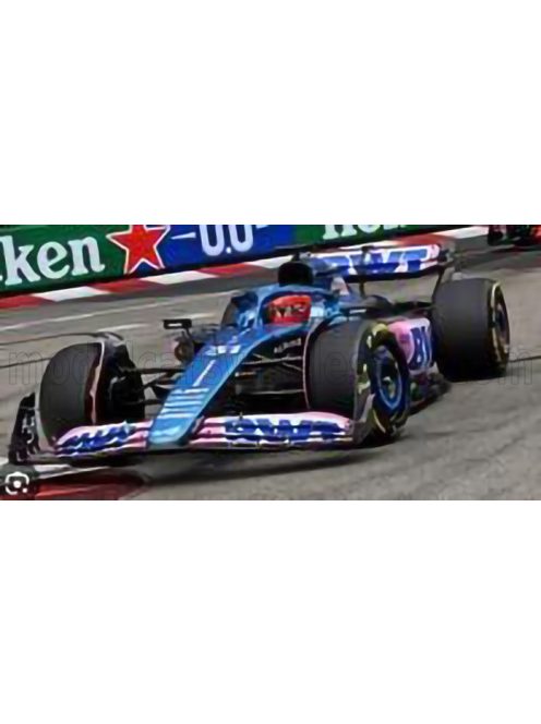 Solido - ALPINE F1  A523 TEAM BWT ALPINE N 31 3rd MONACO GP 2023 ESTEBAN OCON BLUE PINK