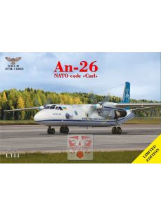   Sova-M - 1/144 AN-26 turboprop transporter (Antonov Airlines)