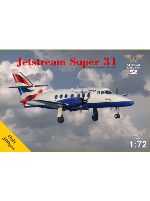 Sova-M - 1/72 Jestream Super 31 (5 blade propeller vers.)