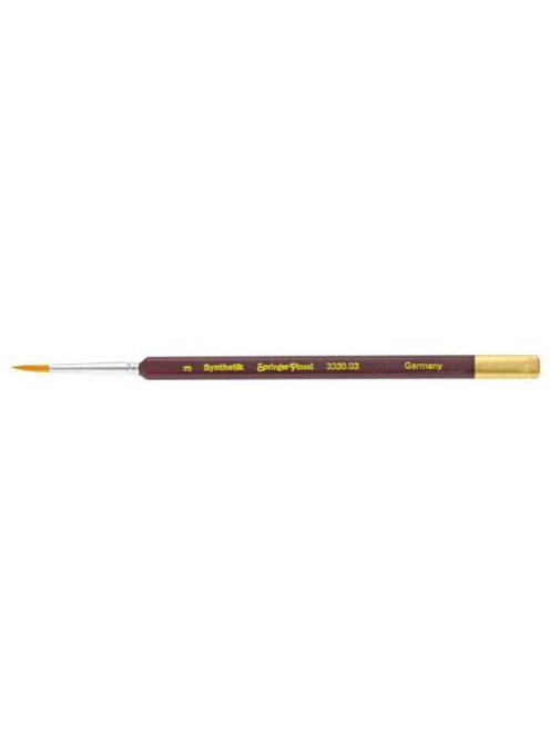 Springer pinsel - 3330 Triangular Painting Brush, Toray, Synthetic-hair, Size : 0