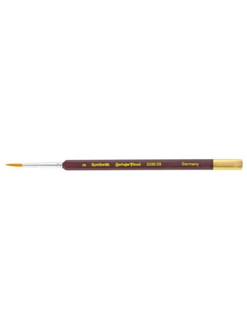 Springer pinsel - 3330 Triangular Painting Brush, Toray, Synthetic-hair, Size : 4/0