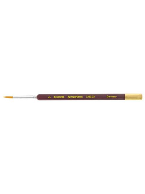 Springer pinsel - 3330 Triangular Painting Brush, Toray, Synthetic-hair, Size : 4/0