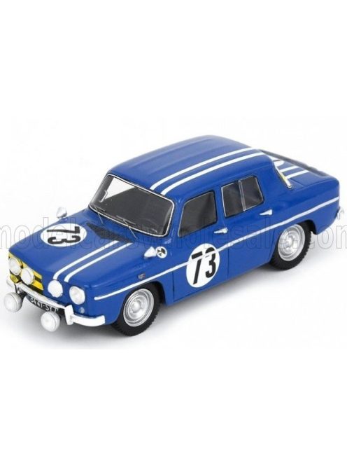 Spark - RENAULT R8 N 73 24h SPA 1966 MAURO BIANCHI - JEAN VINATIER LIGHT BLUE YELLOW