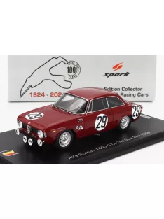   Spark - ALFA ROMEO GIULIA GTA 1600 TEAM AUTODELTA SPA N 32 24h SPA 1966 JEAN PIERRE GABAN - PEDRO RED