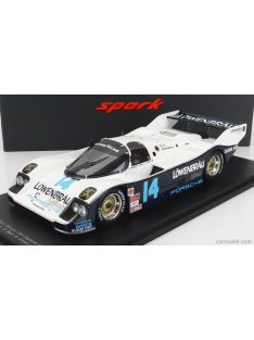   Spark-Model - Porsche 962C Team Holbert Racing N 14 Winner 24H Daytona 1986 A.Holbert - D.Bell - A.Unser Jr. - Con Vetrina - With Showcase - Special Box White Blue
