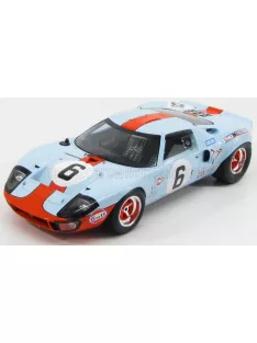   Spark - FORD USA GT40 4.9L V8 TEAM JW AUTOMOTIVE ENGINEERING N 6 WINNER 24h LE MANS 1969 JACKY ICKX - JACKIE OLIVER LIGHT BLUE ORANGE