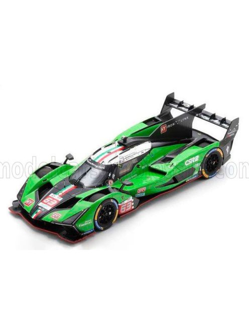Spark - LAMBORGHINI SC63 3.8L V8 TURBO TEAM LAMBORGHINI IRON LYNX N 63 24h LE MANS 2024 DANIIL KVYAT - MIRKO BORTOLOTTI - EDOARDO MORTARA GREEN WHITE BLACK