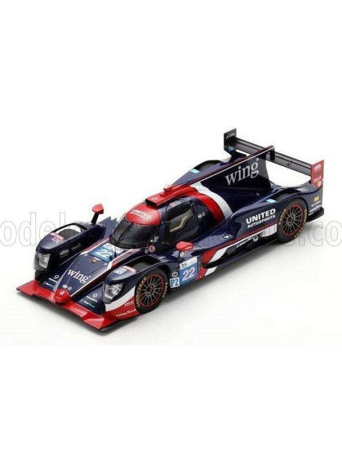 Spark - ORECA 07 GIBSON GK428 4.2L V8 TEAM UNITED AUTOSPORTS N 22 WINNER LMP2 CLASS 24h LE MANS 2024 BIJOY GARG - OLIVER JARVIS - NOLAN SIEGEL BLUE RED WHITE