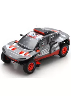   Spark - AUDI Q E-TRON RS TEAM AUDI SPORT N 207 RALLY DAKAR 2023 CARLOS SAINZ - LUCAS CRUZ GREY SILVER BLACK