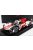Spark-Model - Toyota Gr010 3.5L Turbo Hybrid V6 Team Toyota Gazoo Racing N 7 2Nd 24H Le Mans 2022 M.Conway - K.Kobayashi - J.M.Lopez - Con Vetrina - With Showcase White Red Grey